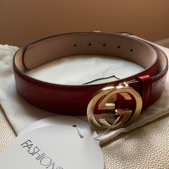 Gucci Interlocking G signature belt main image 6